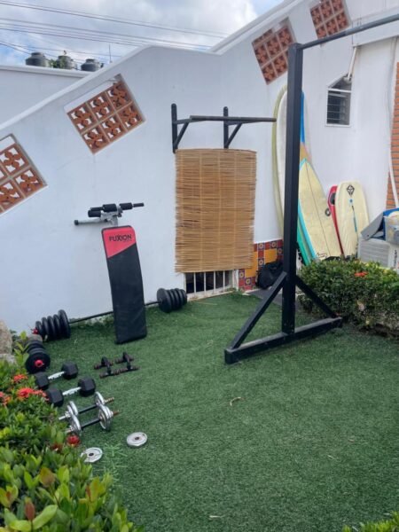Micro Gimnasio al Exterior