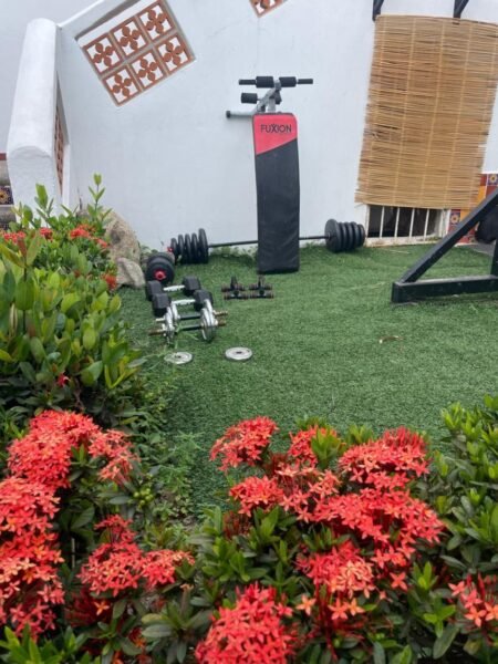 Micro Gimnasio al Exterior
